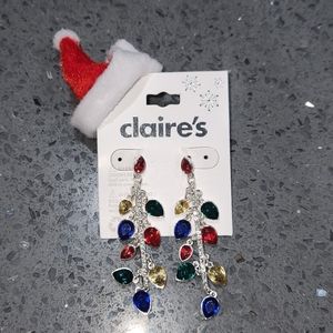 Holiday Festive Drop Down Earrings